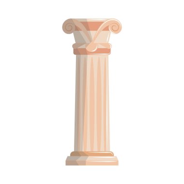 post greek culture icon white background