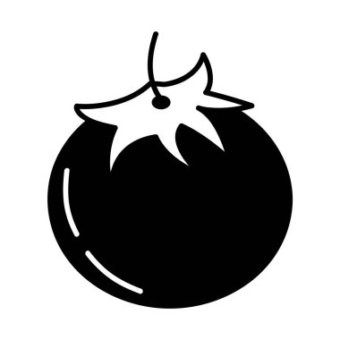 tomato food doodle icon isolated