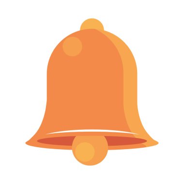 bell notification icon isolated design