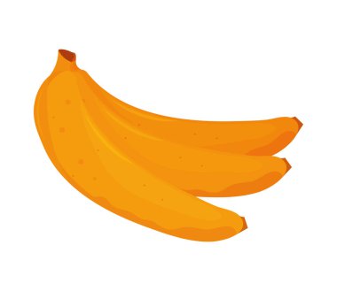 banana fruit icon isolated style