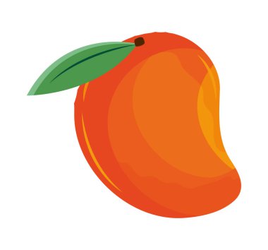 mango fruit icon isolated style
