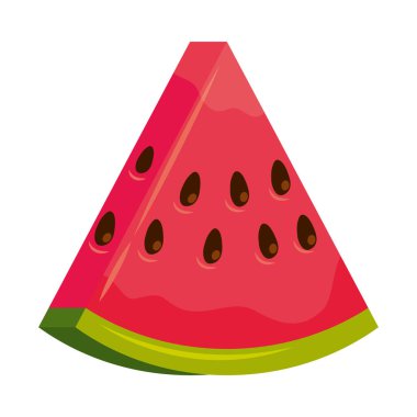 watermelon fruit icon isolated style