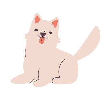 funny dog icon isolated design