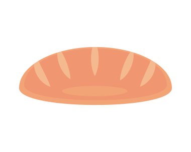 bread icon isolated white background