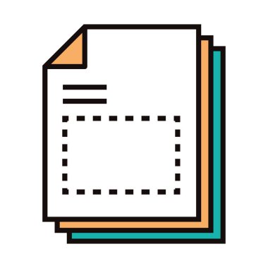 grafik tasarım vektörü simgesi izole edildi