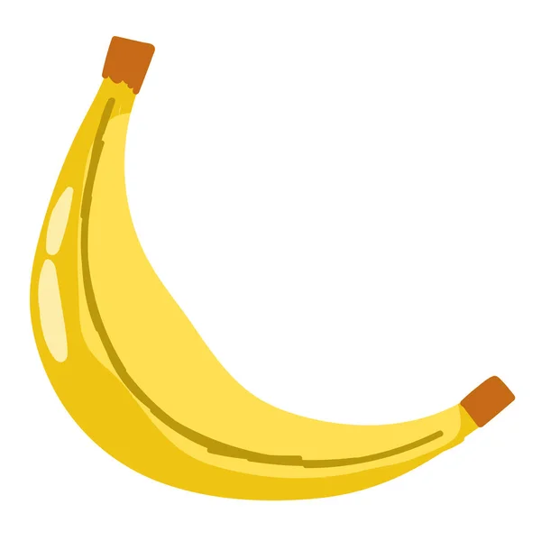바나나 과일외진 아이콘 디자인 — 스톡 벡터