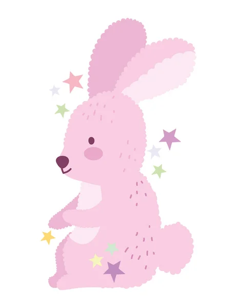 Пасхальный Милый Кролик — стоковый вектор