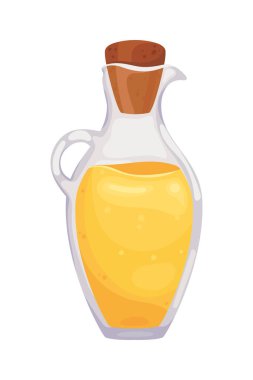 olive oil jar icon isolated