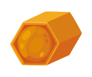 kovan bal simgesi izole edilmiş beyaz arkaplan