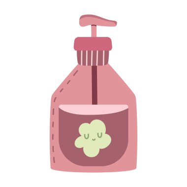 sıvı sabun ekolojik sürdürülebilirlik simgesi izole