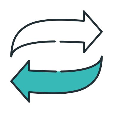 Simge gönderen veya alan oklar izole edildi