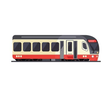 Metro ya da metro aerodinamik hızlı simge izole