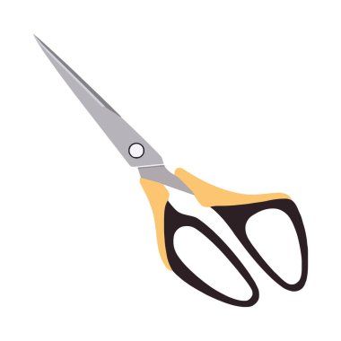 Keskin metal bıçaklar nesne simgesi izole