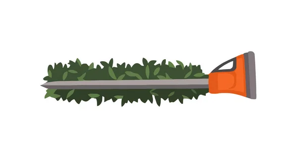 Green Grass Gardening Equipment Icon Isolated — Stock Vector