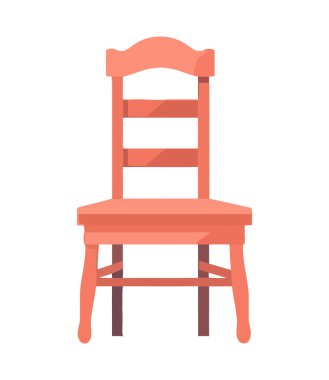 Rahat dışkı modern zarafet simgesi izole