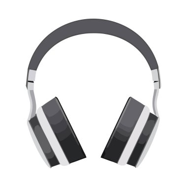 headset for personal listening experience icon isolated clipart