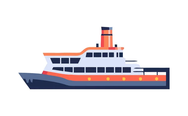 Travel Sea Ship Icon Isolated — Stock Vector