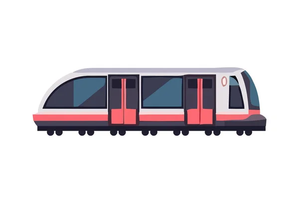 Icône Train Transport Moderne Isolé — Image vectorielle