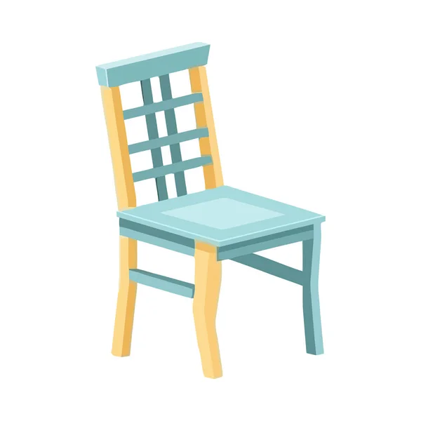 白の背景快適な椅子のアイコンを隔離 — ストックベクタ
