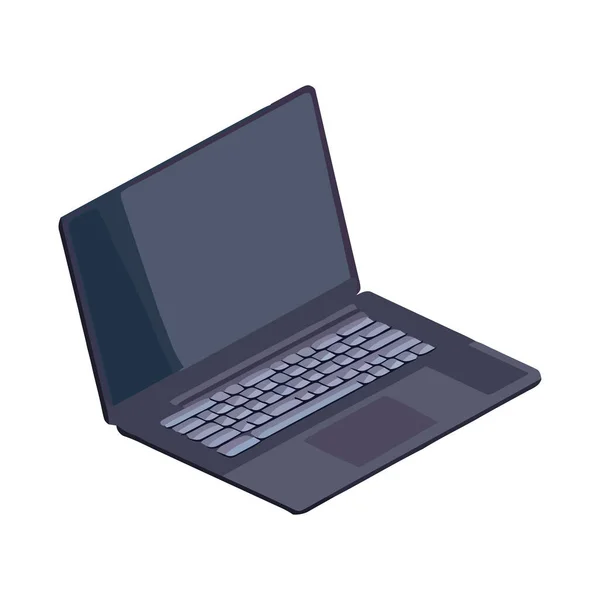 Ноутбук Символізує Успіх Глобальній Піктограмі Язку — стоковий вектор