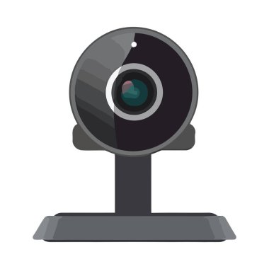 İzleme simgesini sembolize eden modern kamera simgesi