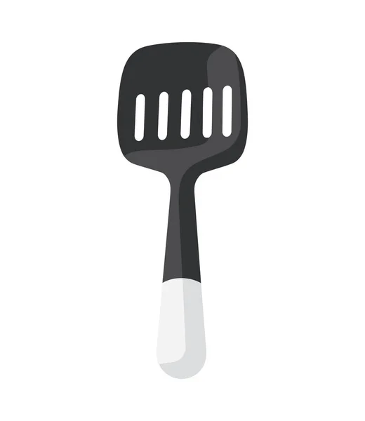 Küchenutensilien Spachtel Symbol Isoliert — Stockvektor