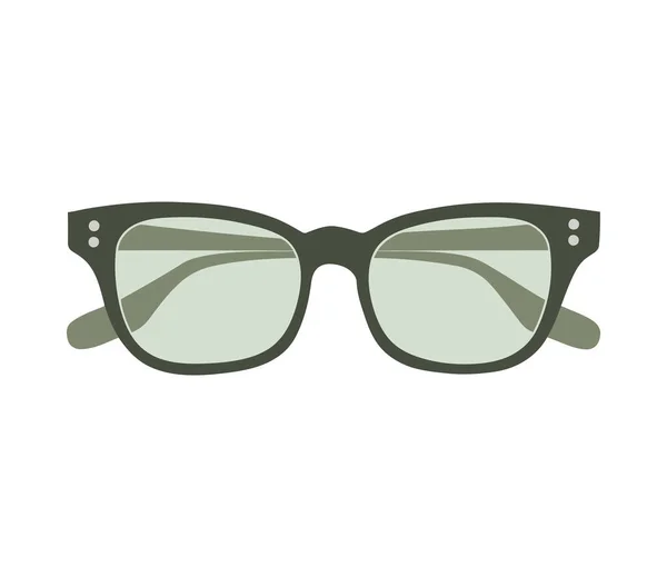 Modieuze Brillen Voor Moderne Zomer Elegantie Icoon Geïsoleerd — Stockvector