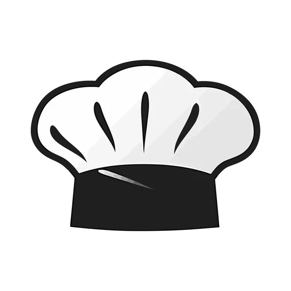 Шапка Шеф Кухаря Символізує Піктограму Індустрії Кулінарії Гурманів Ізольовано — стоковий вектор