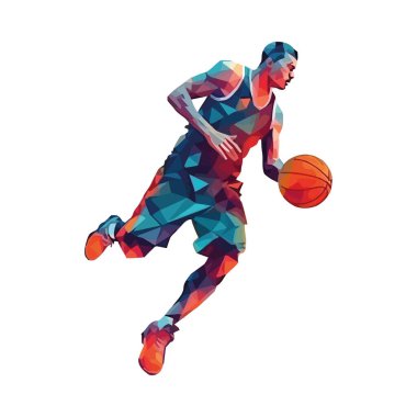 Smaç simgesine atlayan kaslı basketbolcu izole edildi