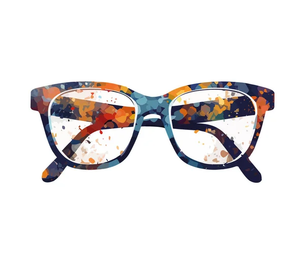 眼镜镜框典雅 现代设计图标隔离 — 图库矢量图片