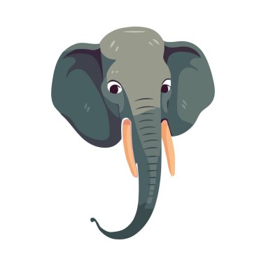 Soyut Aslan kedisi vektör simgesi izole