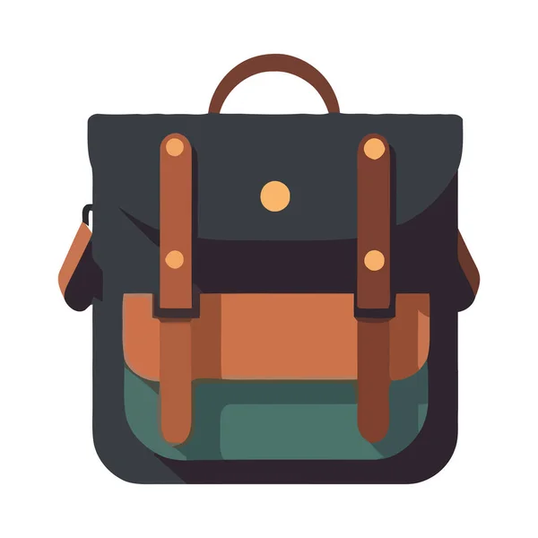 Travel Equipment Luggage Isolated Icon — Stock Vector