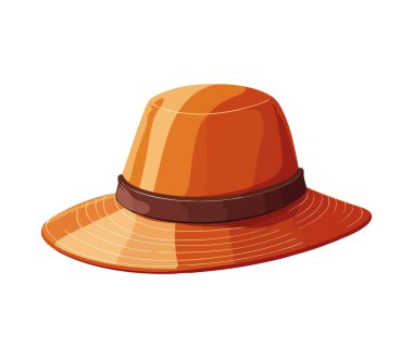 Yaz fötr şapkası macerayı ve soyutlanmış zarafet simgesini simgeler.