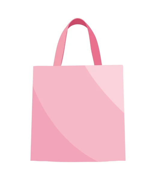 Shopping Bag Gift Design Carrying Handle Icon Isolated — Stock Vector