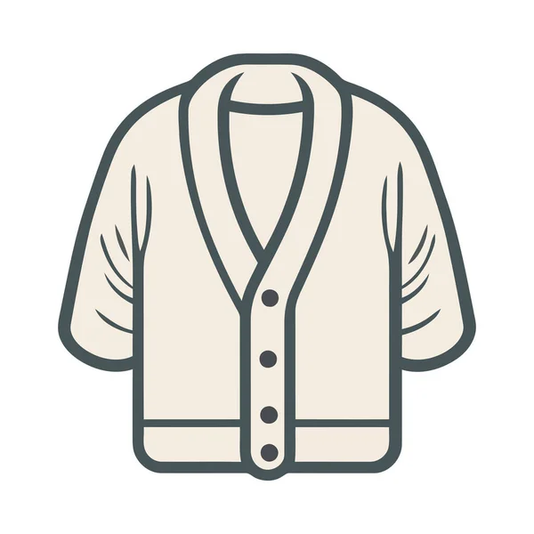 유행을 따르는 남자들은 고립된 주머니 아이콘으로 재킷을 입는다 — 스톡 벡터