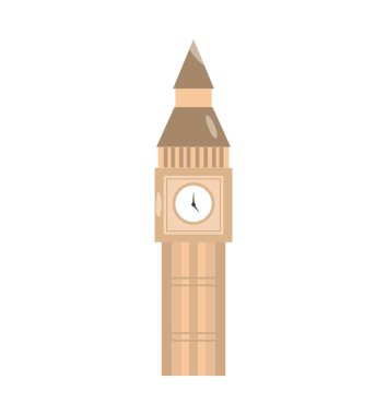 Büyük Ben kule vektörü izole