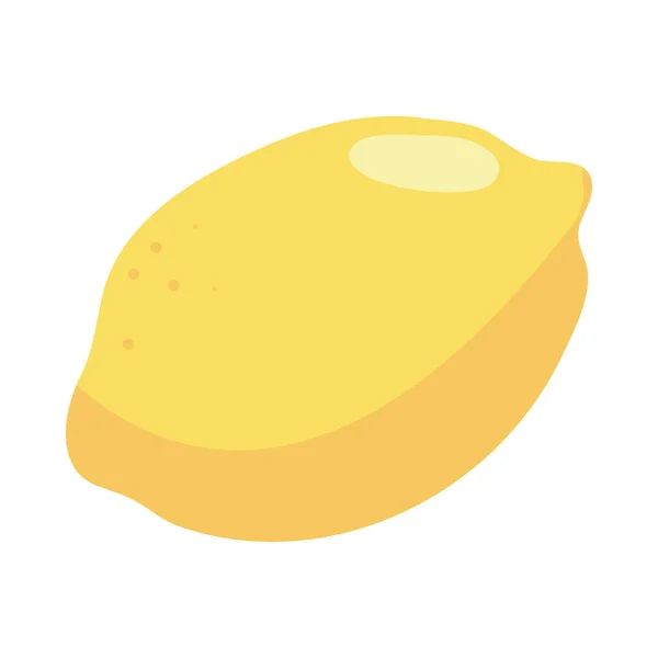 Ícone Frutas Limão Vetor Isolado — Vetor de Stock