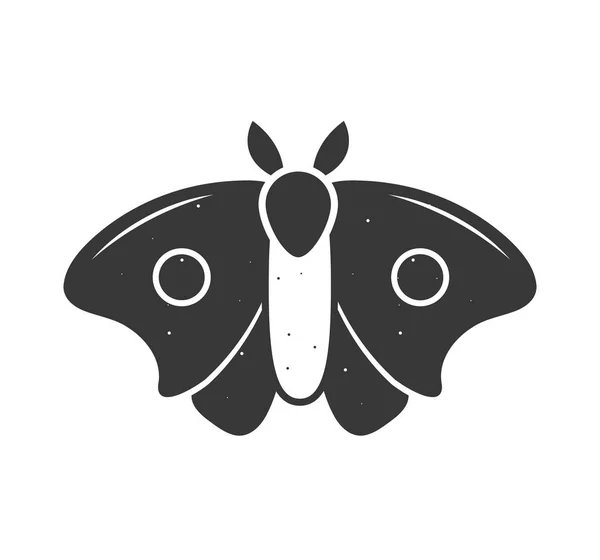 Icône Insecte Ésotérique Vecteur Isolé — Image vectorielle