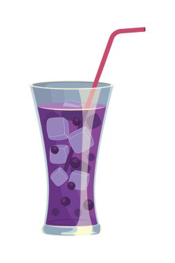 meyve suyu izole edilmiş üzüm vektörü