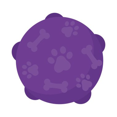 evcil plastik top vektörü izole edildi