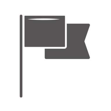 lokalizasyon simgesi pin dizayn vektörü izole edildi