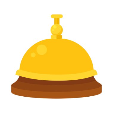 Otel çanı illüstrasyon vektörü izole