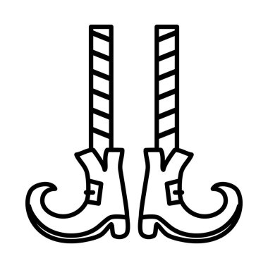 elf bot simgesi vektörü izole edildi