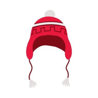 Chullo hat illüstrasyon vektörü izole