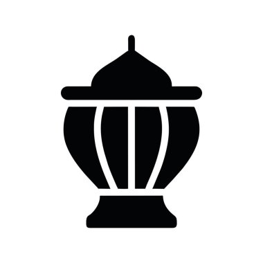 Eski Vazo ikonu vektörü izole edildi