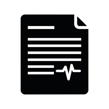 belge simgesi resimleme vektörü izole edildi