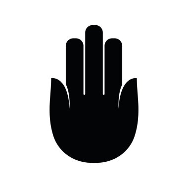 hamsa el simgesi vektörü izole edildi