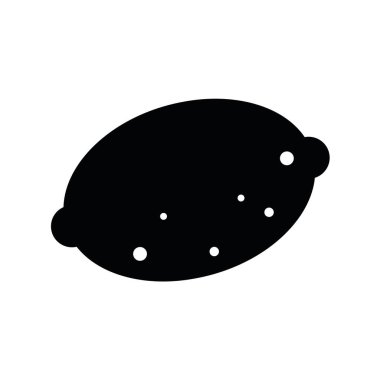 limon simgesi resimleme vektörü izole edildi