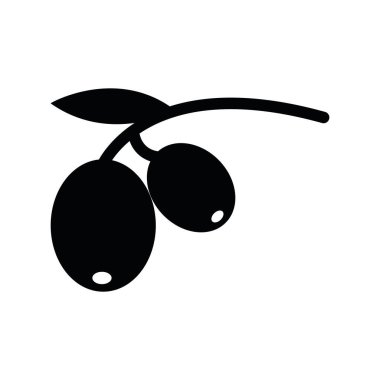 Böğürtlen dalı vektörü izole edildi