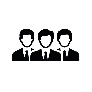 iş ortaklığı simgesi vektörü izole edildi